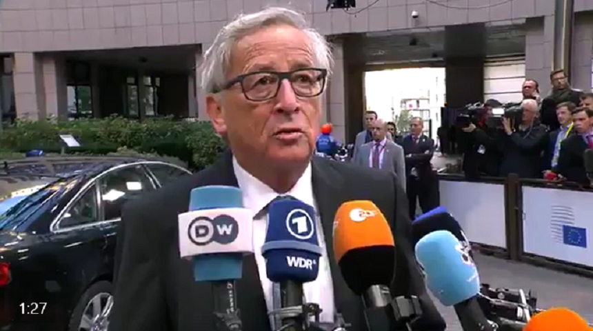 Juncker, convins că divorţul între regatul Unit şi Uniunea Europeană se va încheia cu un acord - VIDEO