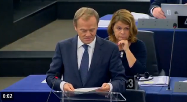 Negocierile reprezintă ”testul de stres cel mai dificil” al UE şi depinde de Londra cum se încheie - ”cu un acord bun, fără un acord sau fără Brexit”, avertizează Tusk în PE şi îndeamnă la unitatea Celor 27