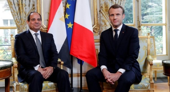 Macron nu vrea să-i ”dea lecţii” de drepturile omului lui el-Sisi 