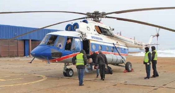 Epava elicopterului rus prăbuşit în largul arhipelagului norvegian Svalbard a fost găsită