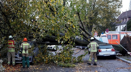 Bilanţul victimelor furtunii Herwart care a lovit Europa Centrală a crescut la şapte morţi
