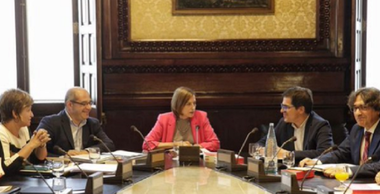 Parlamentul catalan, dizolvat în mod oficial