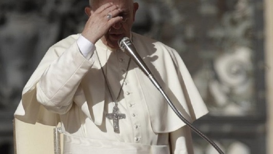 Papa Francisc, mâhnit după o serie de atentate, inclusiv cel de la New York
