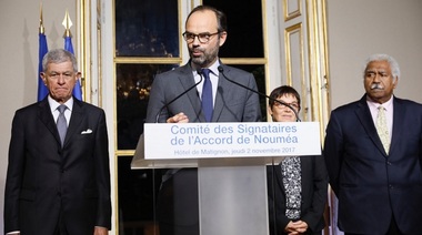 Acord între Guvernul francez şi partide din Noua Caledonie asupra organizării unui referendum de autodeterminare