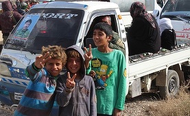 Primii civili se întorc în cartierul al-Mechleb din Rakka, fostul fief în Siria al Statului Islamic