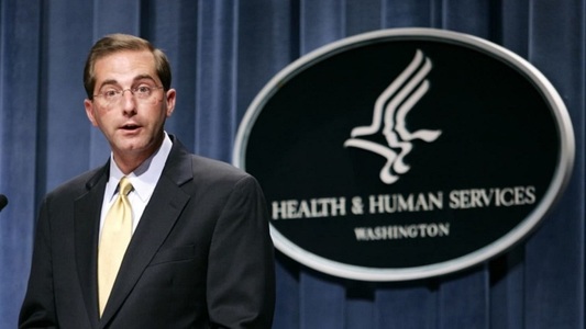 Un fost patron din sectorul farmaceutic, Alex Azar, nominalizat de Trump în funcţia de secretar al Sănătăţii