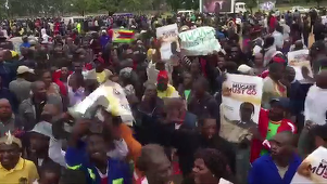 Zimbabwe - Mii de oameni, pe străzile din Harare. De la marş de solidaritate la sărbătorirea sfârşitului epocii Mugabe