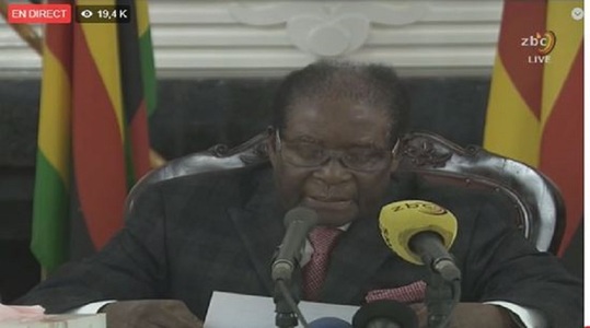 Mugabe nu şi-a anunţat demisia şi spune că va prezida luna viitoare congresul partidului Zanu-PF