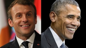 Macron şi Obama se întâlnesc la un ”dejun privat” sâmbătă la Paris