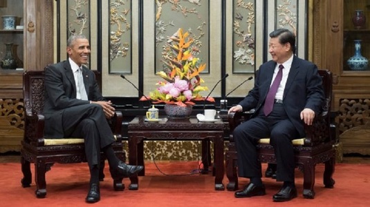 Obama în China pentru a acţiona în vederea unei îmbunătăţiri a relaţiilor între Washington şi Beijing