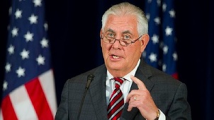 Secretarul de stat american Rex Tillerson începe luni un turneu în Europa