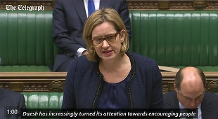Nouă atacuri teroriste dejucate din martie în M.Britanie, spune Amber Rudd în Parlament, în urma unui raport MI5 pe tema ameninţării teroriste
