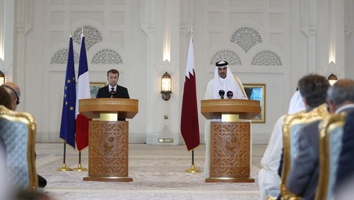Macron spune la Doha că ”dezaprobă” decizia lui Trump şi că transmite acest lucru ONU