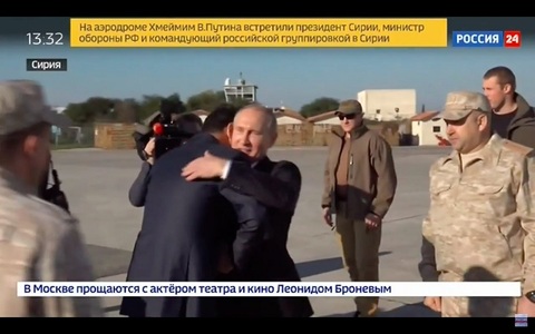 Putin ordonă, de la baza Hmeimim, retragerea celei mai mari părţi a forţelor ruse din Siria