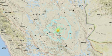 Cutremur de magnitudinea 6,2 în sud-estul Iranului
