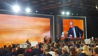 Acuzaţiile de amestec rus în alegerile din SUA, ”inventate” cu scopul de a-l delegitima pe Trump, afirmă Putin în conferinţa de presă de sfârşit de an