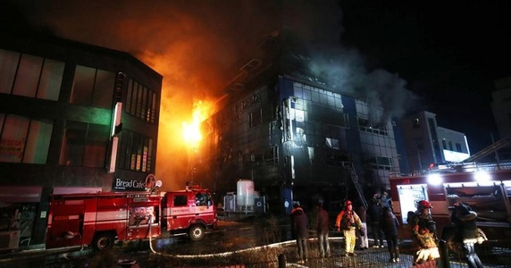 Cel puţin 29 de morţi în oraşul sud-coreean Jecheon, în incendiul unui imobil 