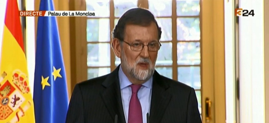 Rajoy convoacă noul Parlament catalan pe 17 ianuarie