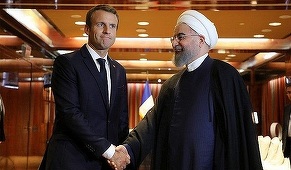 Macron, ”îngrijorat” de ”numărul de victime legat de manifestaţii”, îl îndeamnă pe Rohani ”la reţinere”