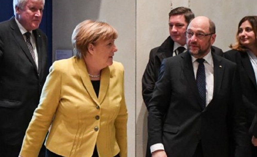 Social-democraţii germani au votat în favoarea negocierilor cu Merkel pentru formarea unui nou guvern