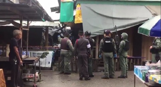 Atac cu bombă într-o piaţă din provincia thailandeză Yala. Trei persoane au fost ucise şi 18 rănite