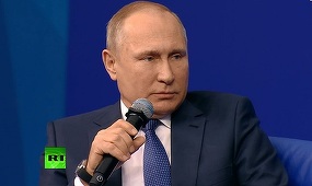 Putin consideră ”vexant” faptul că nu se află pe lista Trezoreriei de nume ruse susceptibile să fie sancţionate de SUA