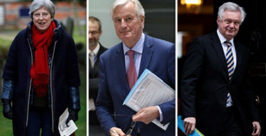 Theresa May îl primeşte la Londra pe Michel Barnier în toiul unor disensiuni în Guvern pe tema Brexitului 
