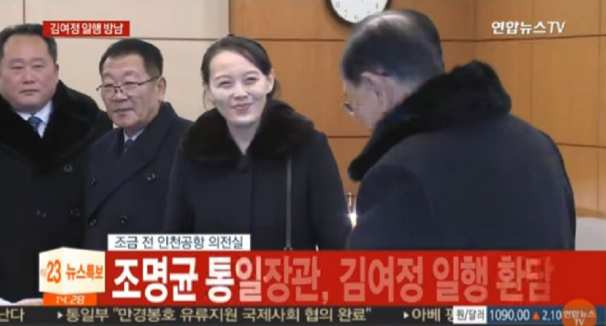 Kim Yo-jong, sora lui Kim Jong-un, prima membră a dinastiei comuniste în vizită în Sud de la Războiul Coreei