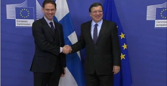 Fostul preşedinte CE Barroso, suspectat de lobby în favoarea Goldman Sachs într-o întâlnire cu actualul vicepreşedinte finlandez Jyrki Katainen