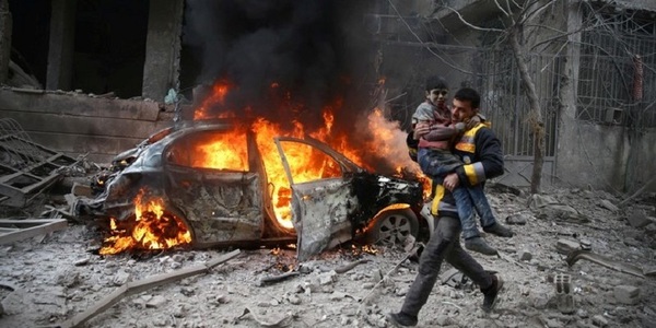 Merkel îndeamnă la încetarea ”masacrului” din Ghouta de Est