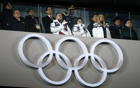 Un general nord-coreean şi Ivanka Trump, la ceremonia de încheiere a Jocurilor Olimpice de Iarnă de la Pyeonchang