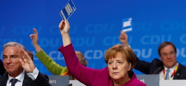 CDU aprobă în Congres, la Berlin, acordul de coaliţie cu CSU şi SPD