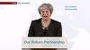 May spune în discursul de la Mansion House că vrea un parteneriat cât mai larg cu UE