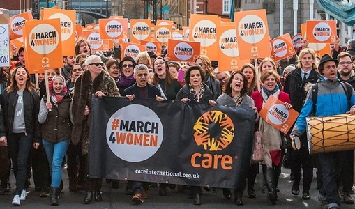Londra: Mii de femei au ieşit pe străzi pentru a susţine egalitatea de gen şi a sărbători Ziua Internaţională a Femeii - VIDEO

