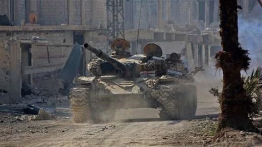 Siria: Forţele proguvernamentale pătrund într-un oraş-cheie din Ghouta de Est