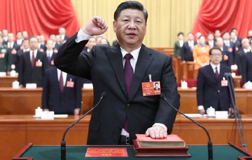 Xi Jinping, reales în unanimitate în al doilea mandat de cinci ani