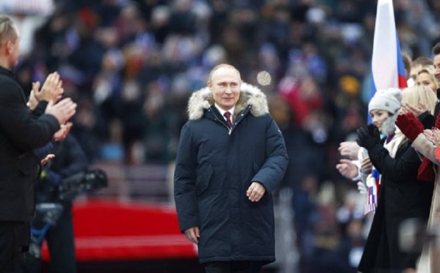 Putin a obţinut cel mai mare scor în alegerile prezidenţiale de până în prezent - rezultate finale; opoziţia vrea să organizeze un miting la Moscova