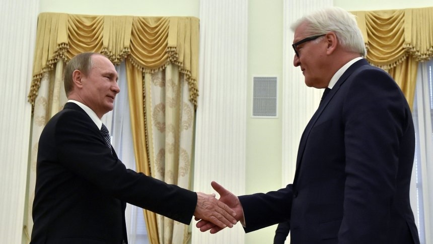Preşedintele german Frank-Walter Steinmeier îl felicită pe Putin şi-l îndeamnă la o îmbunătăţire a relaţiilor