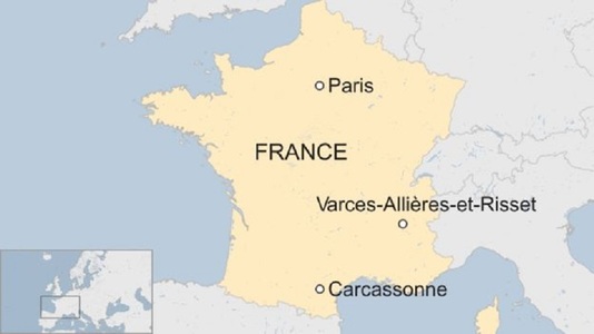 Franţa: Un bărbat a încercat să intre cu maşina într-un grup de soldaţi în sud-estul ţării

