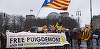 Sute de manifestanţi cer, la Berlin, eliberarea lui Puigdemont