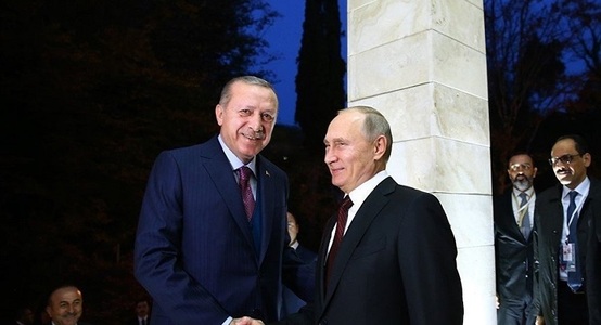 Putin, la Ankara marţi şi miercuri în vederea unor discuţii cu Erdogan şi Rohani şi lansării lucrărilor de construcţie la Centrala Nucleară Akkuyu