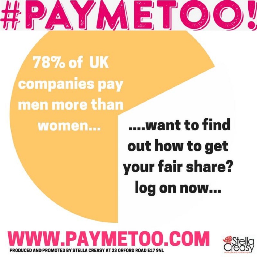 Membre ale Parlamentului britanic lansează campania #PayMeToo, pentru a stopa diferenţa de salarii între bărbaţi şi femei

