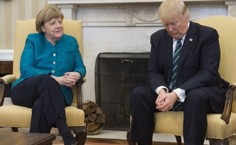 Trump o va primi în curând pe Merkel la Casa Albă, după Macron
