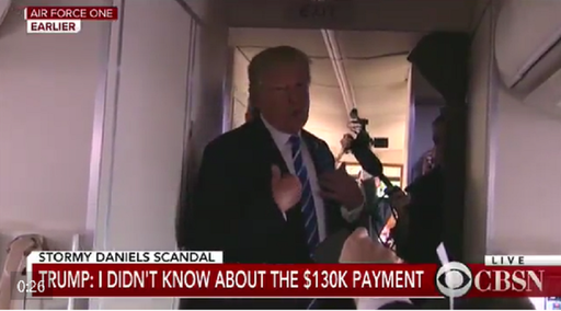 Trump spune că nu ştie nimic despre cei 130.000 de dolari plătiţi actriţei porno Stormy Daniels