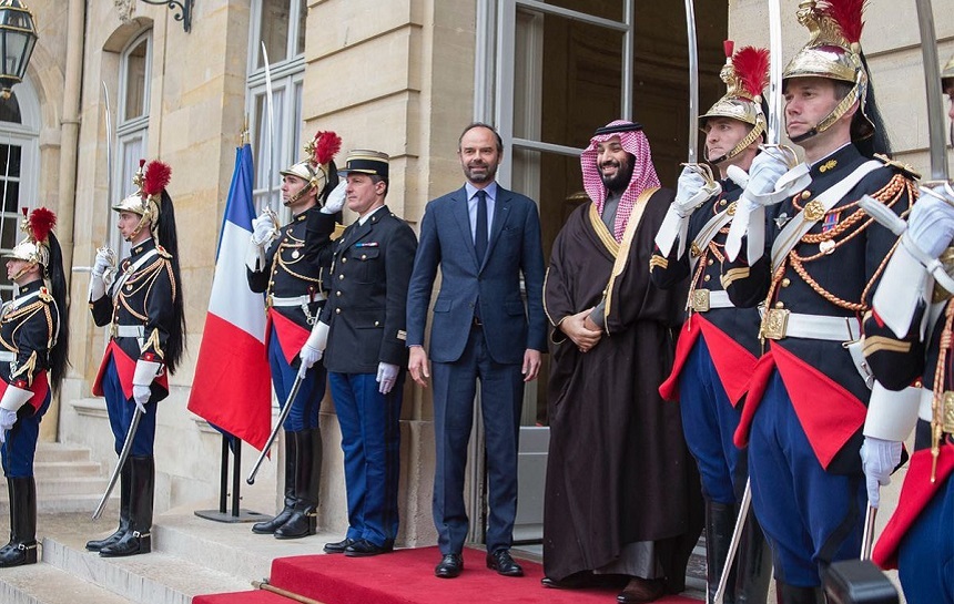 Prinţul moştenitor saudit Mohammad bin Salman, la Paris, într-o vizită diplomatică, într-un context exploziv în O.Mijlociu
