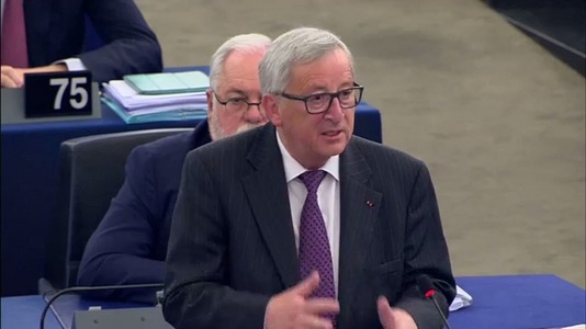 UE nu este doar un club franco-german, îl avertizează Juncker pe Macron, la Strasbourg