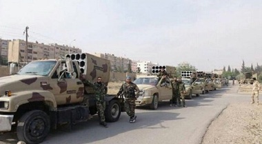 Armata siriană bombardează o enclavă jihadistă la sud de Damasc