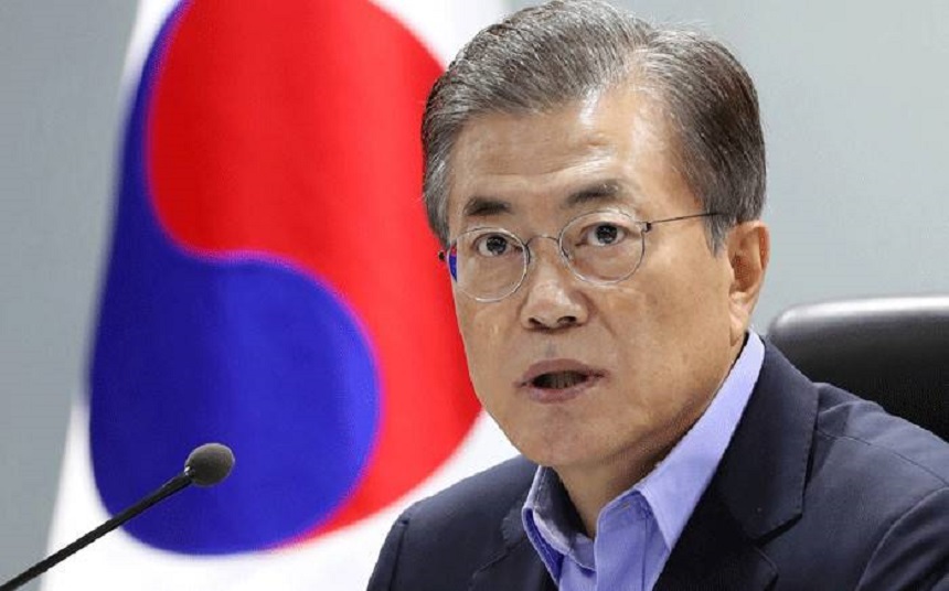 Preşedintele sud-coreean Moon Jae-in vrea un tratat de pace între Corei