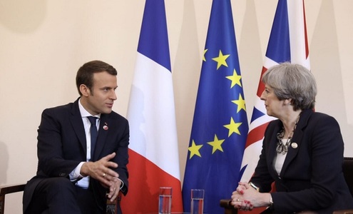 Macron şi May vor să consolideze interdicţia armamentului chimic