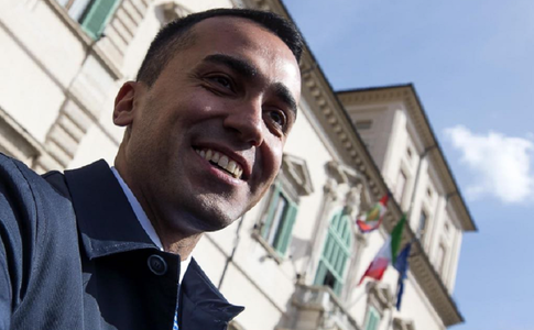 Liderul M5S Luigi di Maio cere noi alegeri legislative în Italia pe 24 iunie